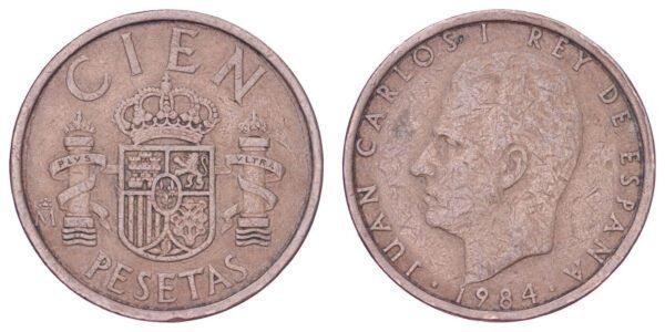 SPAIN 10 pesetas 1984 VF
