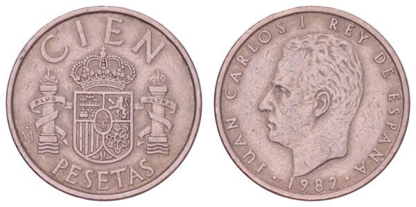 SPAIN 10 pesetas 1982 VF