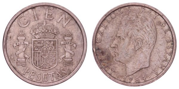 SPAIN 10 pesetas 1984 VF