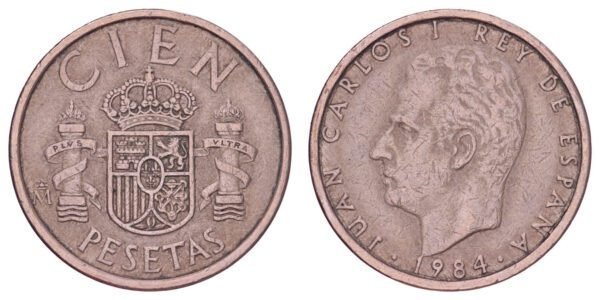 SPAIN 10 pesetas 1984 VF