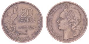 FRANCE 20 francs 1952B VF