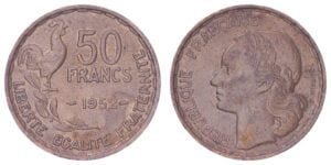 FRANCE 50 francs 1952 XF