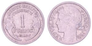 FRANCE 1 franc 1949 VF