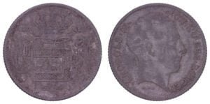 BELGIUM 5 francs 1941 / Dutch text / VF