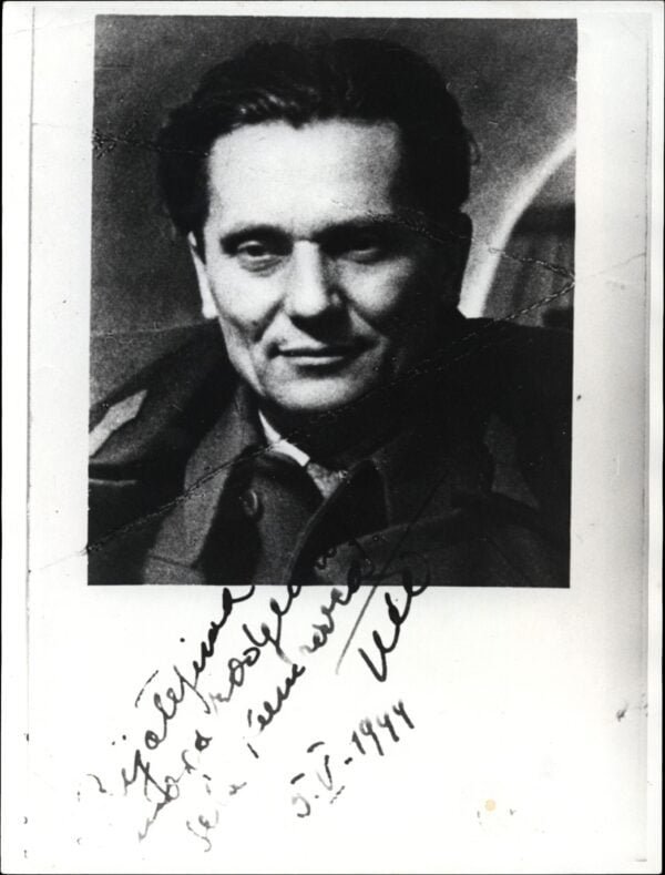 YUGOSLAVIA Josip Broz Tito / press photo / 185 x 240 mm / vintage photo