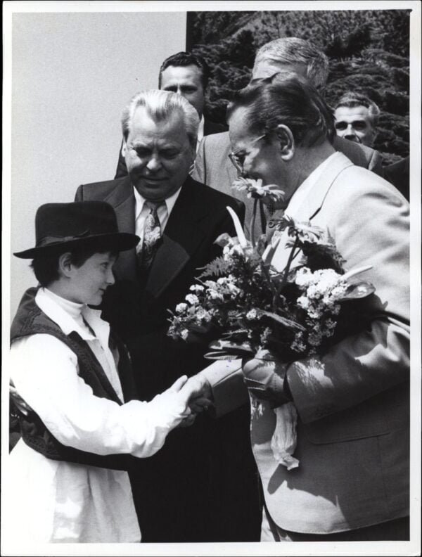 YUGOSLAVIA Josip Broz Tito / press photo / 180 x 240 mm / vintage photo