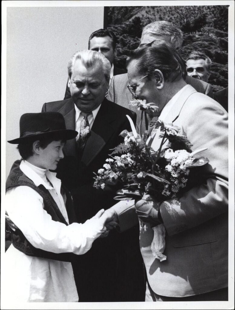 YUGOSLAVIA Josip Broz Tito / press photo / 180 x 240 mm / vintage photo