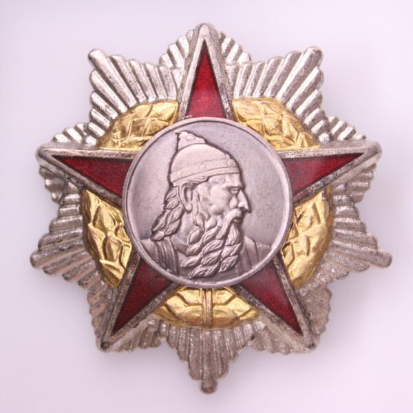 ALBANIA Order of Skanderbeg, 2nd class, PRÄWEMA, dished reverse, pin