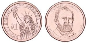 UNITED STATES OF AMERICA 1 dollar 2011D / Ulysses S. Grant - 18th President - 1869-1877 / UNC