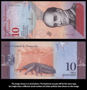 VENEZUELA 10 bolivares 2018 UNC