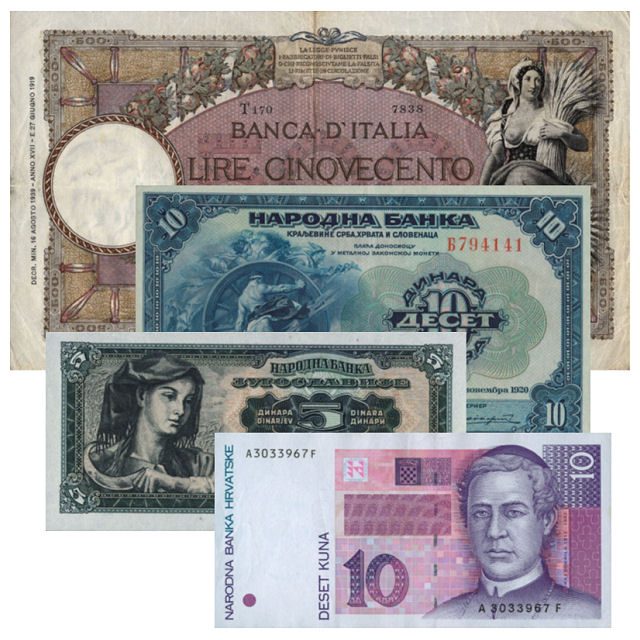 Buy our banknotes