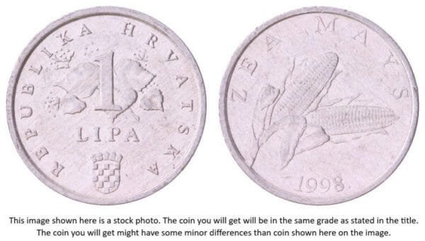 CROATIA 1 lipa 1998 / Latin text / XF