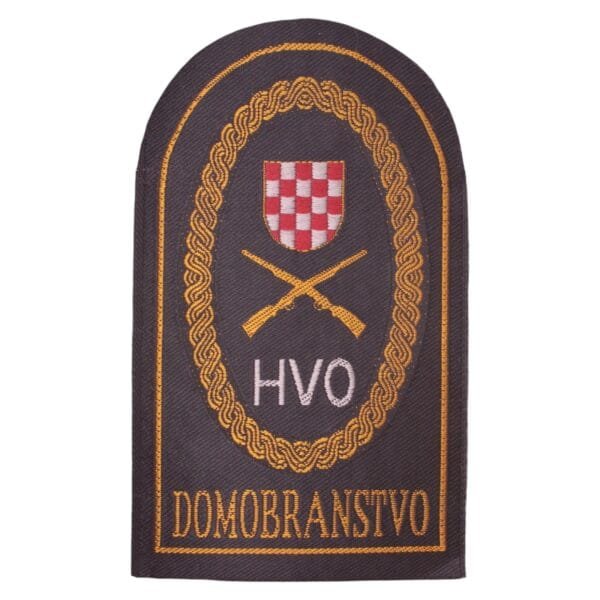 BOSNIA AND HERZEGOVINA Croatian Council of Defense (HVO) / Home Guards / sleeve patch insignia