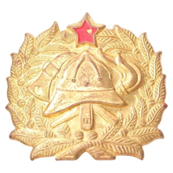 YUGOSLAVIA Firemen / Firefighter / cap badge