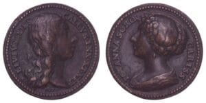 ITALY Livio Odescalchi by St. Urbain / Bronze medal / 11.05 g. / 36 mm