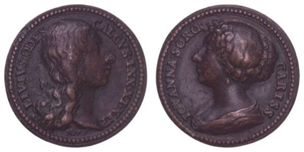 ITALY Livio Odescalchi by St. Urbain / Bronze medal / 11.05 g. / 36 mm