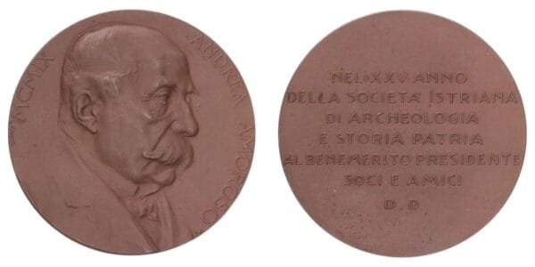 CROATIA Andrea Amoroso by G. Mayer / Bronze medal / 39.63 g. / 45 mm