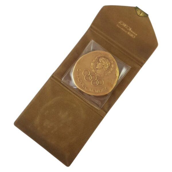 CROATIA 1969 Dubrovnik Olympic themed medal by Bertoni, Milano / Bronze / 100 g / 60 mm