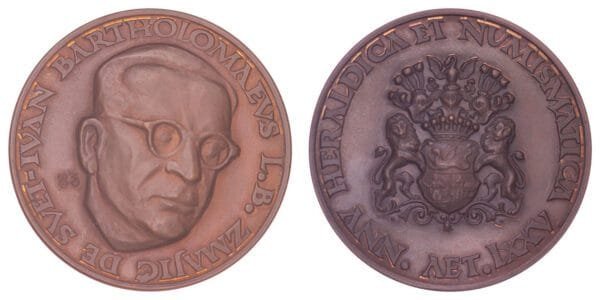 CROATIA Bartol Zmajić by Damir Mataušić / Bronze medal / 52.70 g / 49 mm