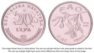 CROATIA 20 lipa 1995 / FAO / UNC