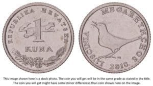 CROATIA 1 kuna 2018 / Latin text / XF+