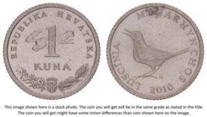 CROATIA 1 kuna 2010 / Latin text / VF