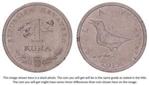 CROATIA 1 kuna 2013 / Croatian text / VF