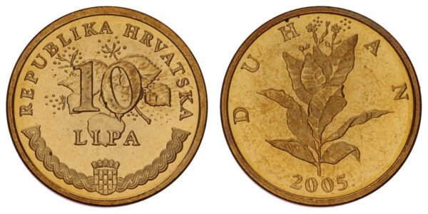 CROATIA 10 lipa 2005 / Croatian text / UNC