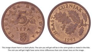 CROATIA 5 lipa 1997 / Croatian text / XF-