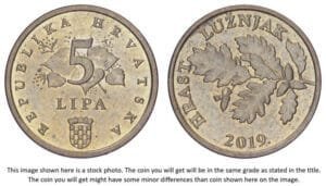 CROATIA 5 lipa 2019 / Croatian text / UNC-