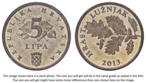 CROATIA 5 lipa 2013 / Croatian text / UNC-