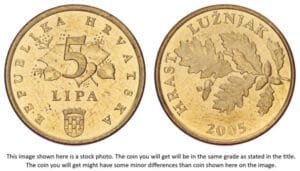 CROATIA 5 lipa 2005 / Croatian text / XF+