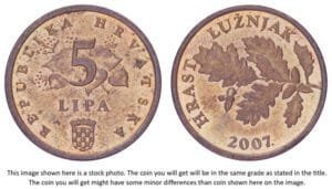 CROATIA 5 lipa 2007 / Croatian text / XF+