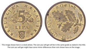 CROATIA 5 lipa 2006 / Latin text / XF