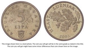 CROATIA 5 lipa 2003 / Croatian text / XF