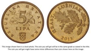 CROATIA 5 lipa 2013 / Croatian text / UNC