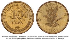 CROATIA 10 lipa 2005 / Croatian text / XF+