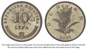 CROATIA 10 lipa 2007 / Croatian text / XF