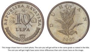 CROATIA 10 lipa 2005 / Croatian text / XF