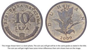 CROATIA 10 lipa 2009 / Croatian text / XF-