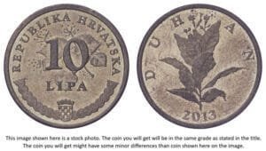 CROATIA 10 lipa 2013 / Croatian text / VF+