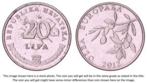 CROATIA 20 lipa 2012 / Latin text / VF