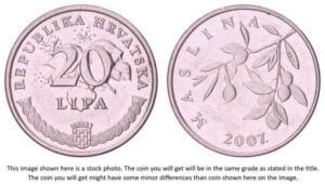 CROATIA 20 lipa 2007 / Croatian text / XF-