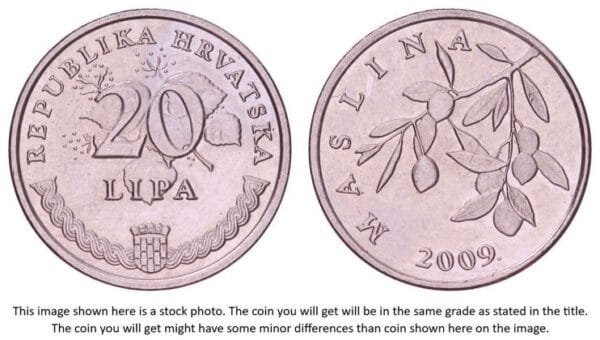 CROATIA 20 lipa 2009 / Croatian text / XF+