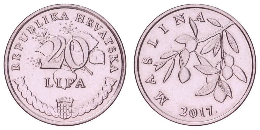 CROATIA 20 lipa 2017 / Croatian text / UNC