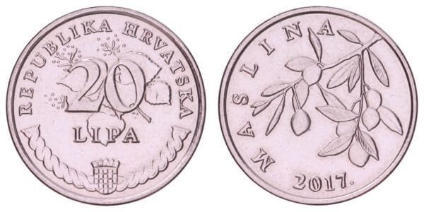 CROATIA 20 lipa 2017 / Croatian text / UNC