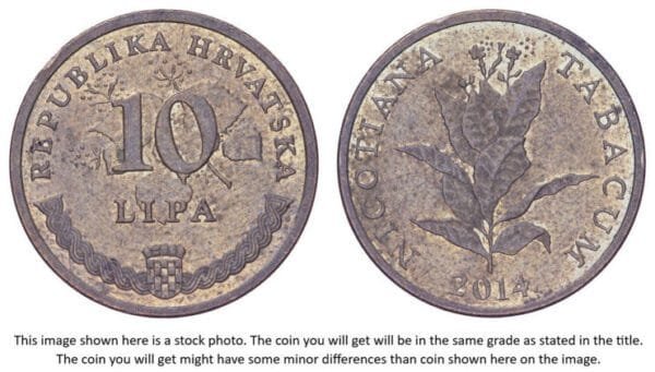 CROATIA 10 lipa 2014 / Latin text / VF