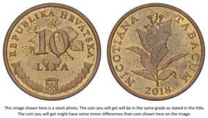 CROATIA 10 lipa 2018 / Latin text / XF