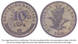 CROATIA 10 lipa 2010 / Latin text / XF