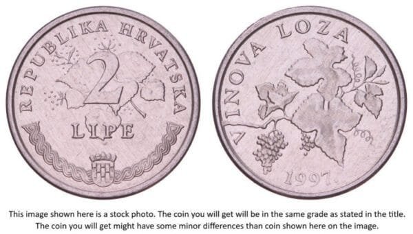 CROATIA 2 lipe 1997 / Croatian text / XF+
